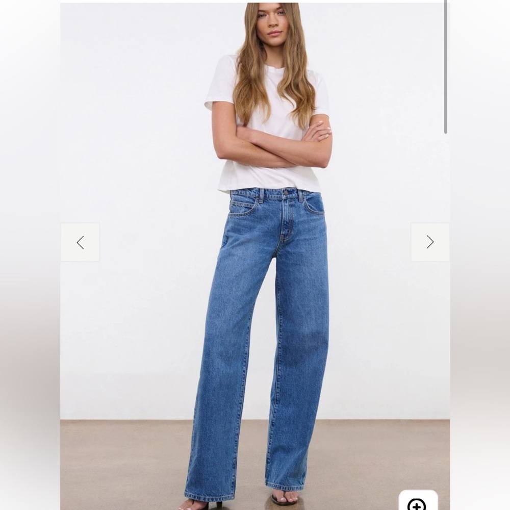 Staud Gus Jean vintage wash - new with tags